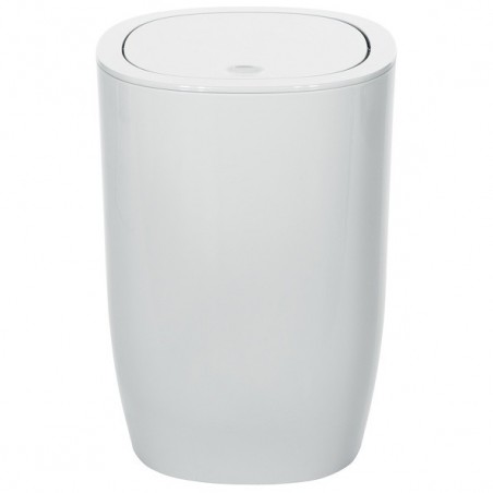 Poubelle à bascule PP PURE 4L Blanc Spirella Spirella