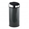 MSV Papelera de apertura tactil Acero Inoxidable 30L Grau MSV