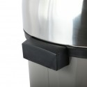 Poubelle Touch Inox 30L Taupe MSV MSV