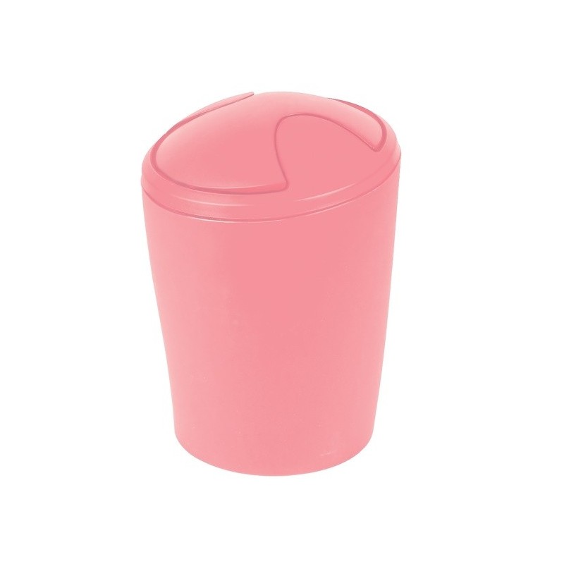 spirella Poubelle à  bascule MOVE 5L Frosty Rose Spirella