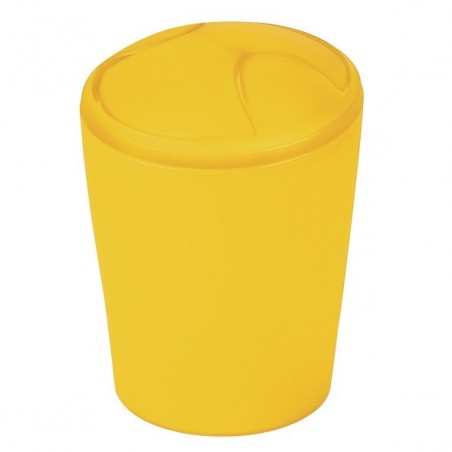 Poubelle à bascule PP MOVE 5L Frosty Jaune Spirella Spirella