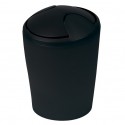 Spirella Schwingdeckeleimer PP MOVE 5L Schwarz Spirella