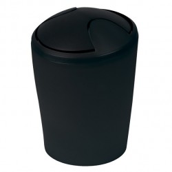 Poubelle à bascule PP MOVE 5L Noir Spirella Spirella