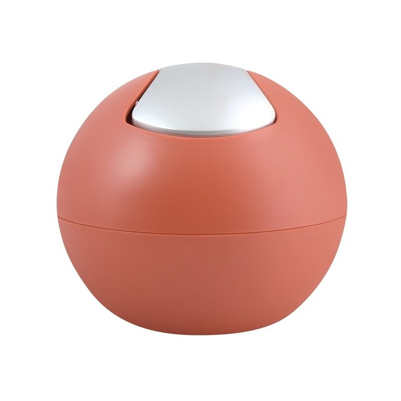 Spirella Cubo de basura basculante Polipropileno BOWL 1L Terracota Spirella
