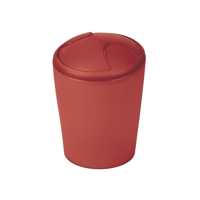 Spirella Cubo de basura basculante Polipropileno MOVE 2L Terracota Spirella