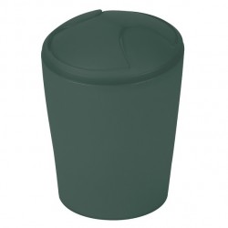 Spirella Pattumiera da bagno manuale PP MOVE 2L Verde Scuro Spirella