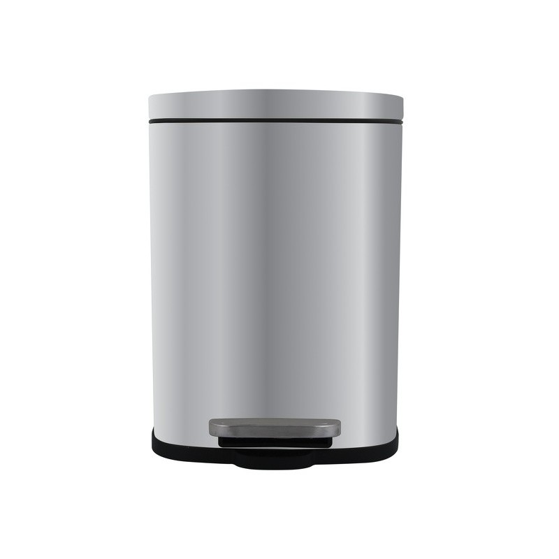 Spirella Cubo de pedal Acero Inoxidable AKIRA 12L Gris Spirella