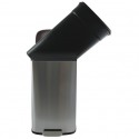 Spirella Pattumiera a pedale in acciaio inox AKIRA 12L Grigio Spirella