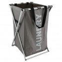 Panier à linge LAUNDRY 50L Taupe MSV MSV