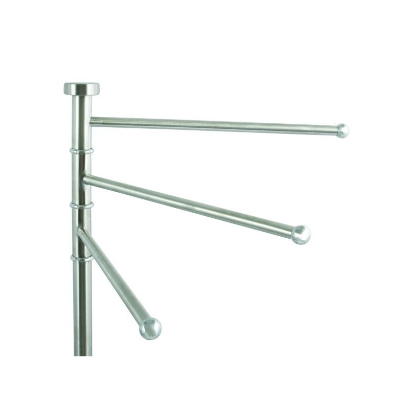 Porte Serviettes 3 branches Acier Inox MSV MSV