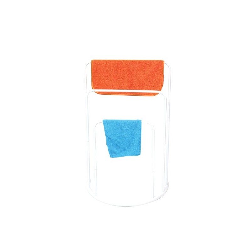 Porte Serviettes Acier LUNE Blanc MSV MSV