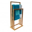 Porte Serviettes Bambou 3 Barres Bambou MSV MSV
