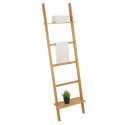 Porte Serviettes Echelle 5 niveaux Bambou MSV MSV