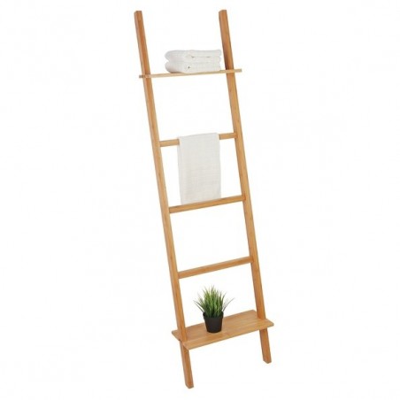 Porte Serviettes Echelle 5 niveaux Bambou MSV MSV