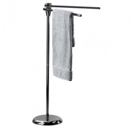 Porte serviettes double Acier DARWIN Chromé Spirella Spirella