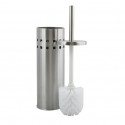 Brosse Wc avec support & Réserve pour papier wc en Acier MSV MSV