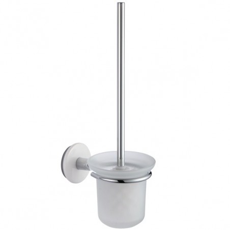 MSV Scopino per WC con Supporto Ceramica e Zinco MALTA MSV