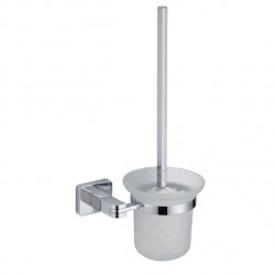 MSV Escobillero con soporte para fijar latón Chrome Bari MSV