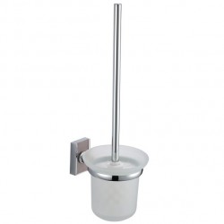 MSV Escobillero con soporte Zinc Cromado Alba MSV