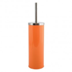 MSV Toilet Brush with Stainless Steel & Orange Steel Holder