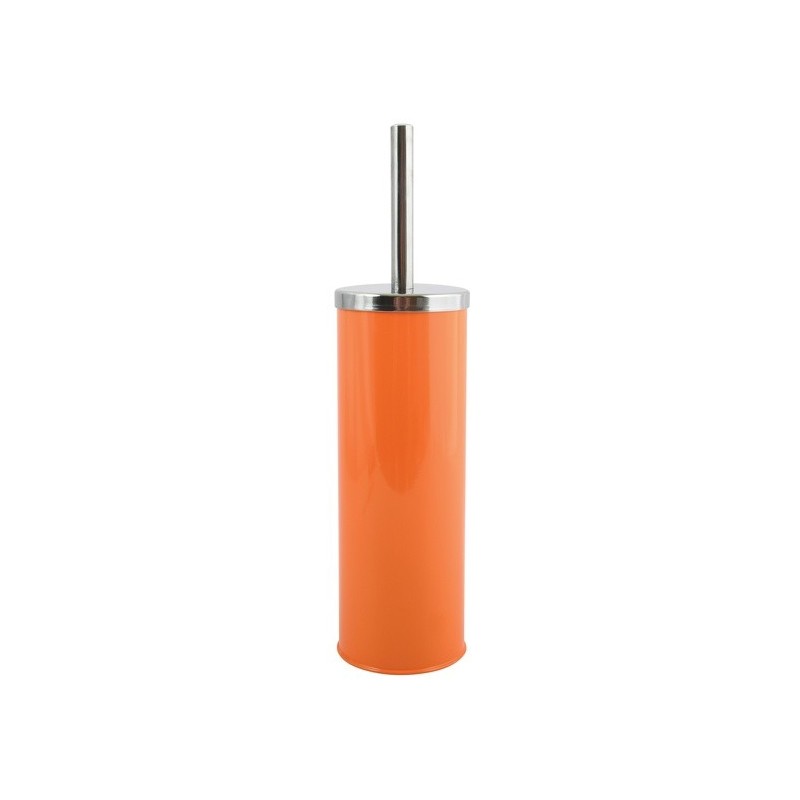 MSV Escobillero con soporte de acero inoxidable y acero naranja MSV