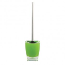 MSV Escobillero con soporte Acrílico y Acero Inoxidable TAHITI Verde MSV