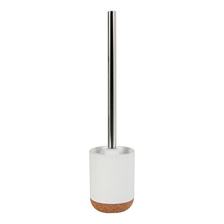 Brosse Wc avec support Céramique & Liege OAK Blanc MSV MSV