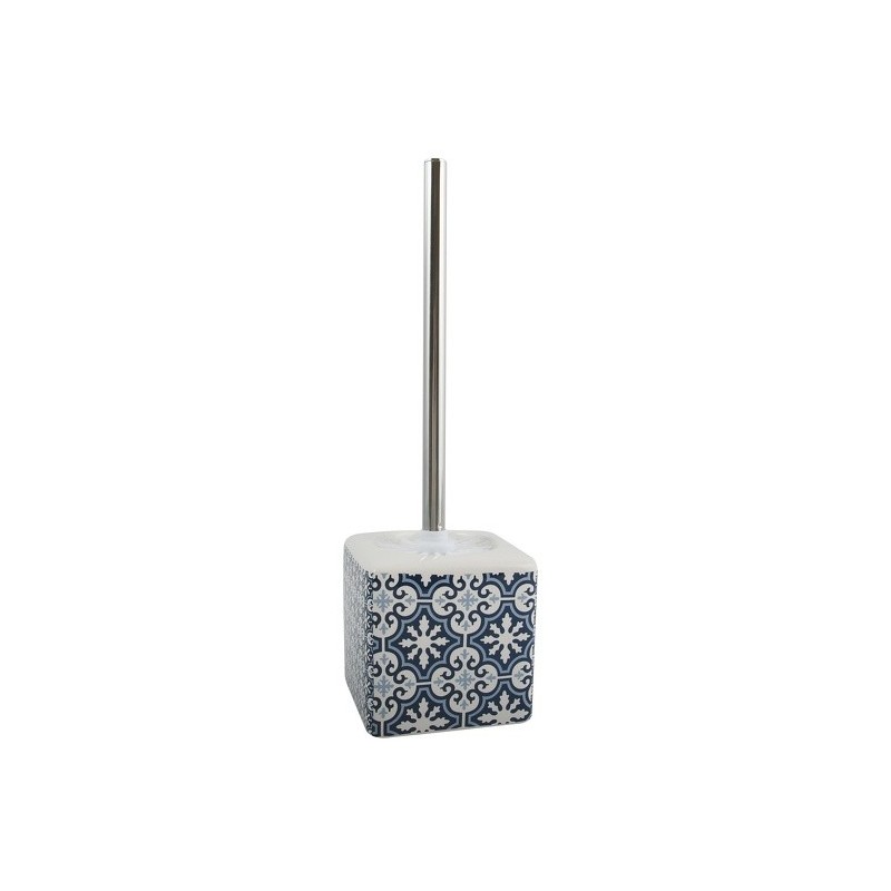 Brosse Wc avec support Céramique AMADORA Bleu MSV & Blanc MSV MSV
