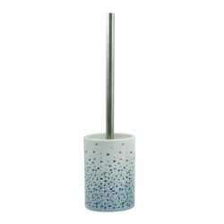 Brosse Wc avec support Céramique BREST Bleu MSV MSV