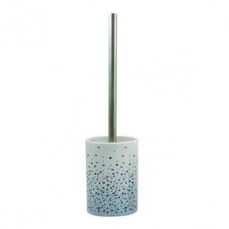 MSV Toilet Brush with BREST Blue Ceramic Holder MSV
