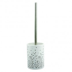 Brosse Wc avec support Céramique BREST Taupe MSV MSV