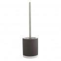 MSV Toilet Brush with CAGLIARI Gray Ceramic Holder MSV