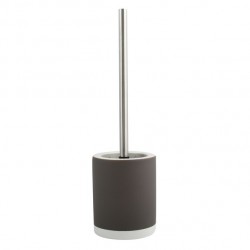 Brosse Wc avec support Céramique CAGLIARI Gris MSV MSV