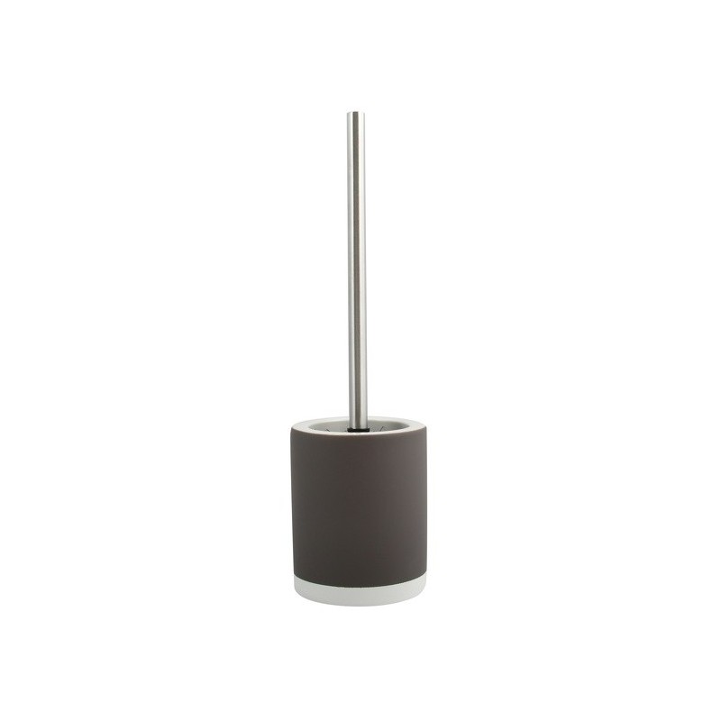 MSV Toilet Brush with CAGLIARI Gray Ceramic Holder MSV