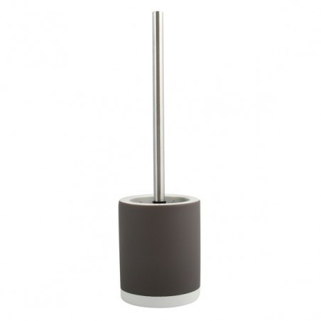 MSV Toilet Brush with CAGLIARI Gray Ceramic Holder MSV