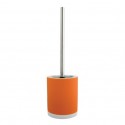 MSV Toilet Brush with CAGLIARI Orange Ceramic Holder MSV
