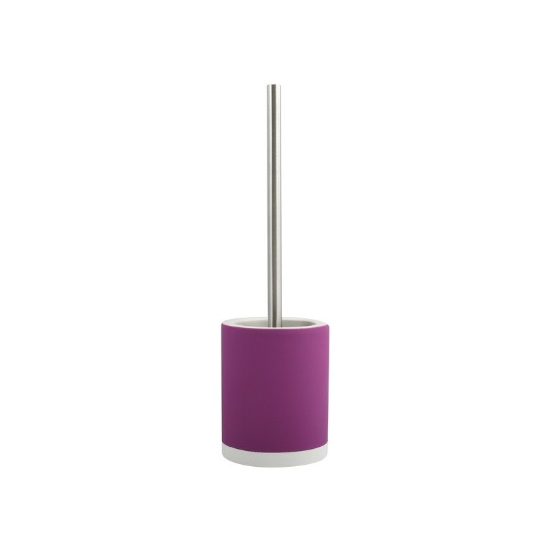 Brosse Wc avec support Céramique CAGLIARI Violet MSV MSV
