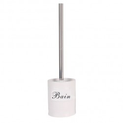 MSV Toilet brush with support Ceramic DINAN White