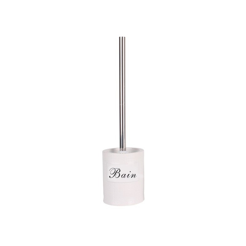Brosse Wc avec support Céramique DINAN Blanc MSV MSV