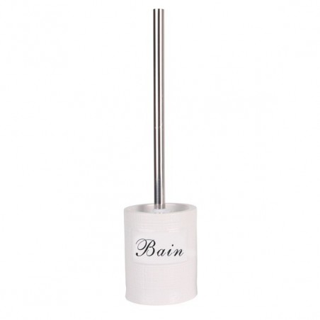 Brosse Wc avec support Céramique DINAN Blanc MSV MSV