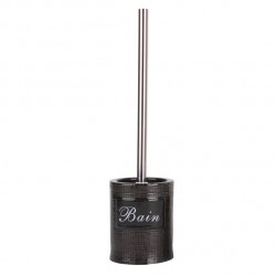 MSV Escobillero con Soporte Cerámica DINAN Negro MSV