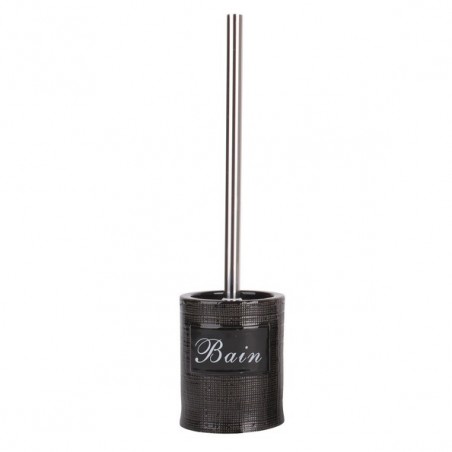 MSV Toilet Brush with Holder Ceramic DINAN Black MSV