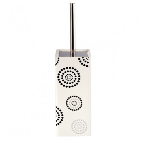Brosse Wc avec support Céramique DOTS à Motifs MSV MSV