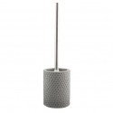 Brosse Wc avec support Céramique FIDJI Gris MSV MSV