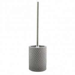 Brosse Wc avec support Céramique FIDJI Gris MSV MSV