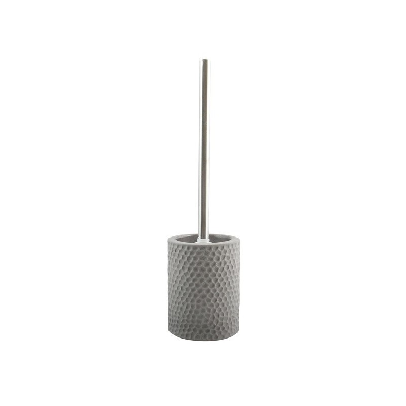 MSV Toilet brush with support Ceramic FIDJI Gray MSV