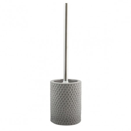 MSV Toilet brush with support Ceramic FIDJI Gray MSV