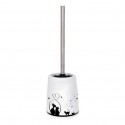 Brosse Wc avec support Céramique GATITOS Blanc MSV MSV