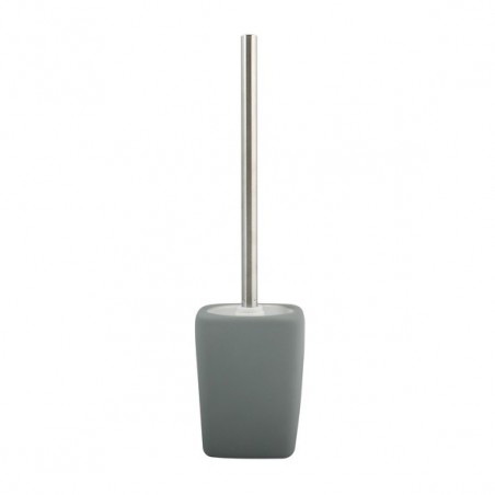 MSV Toilet Brush with Ceramic Holder HAITI Gray MSV