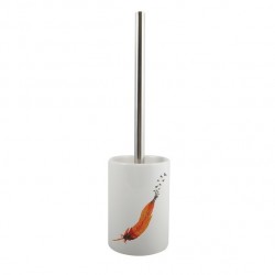 MSV Scopino con supporto Ceramica INDIA Bianco & Arancio MSV